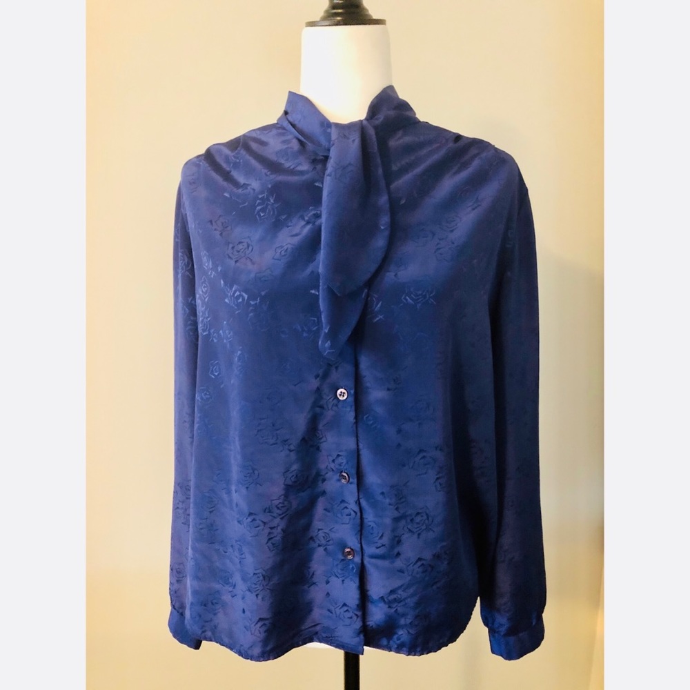 Elegant purple Women's Blouse